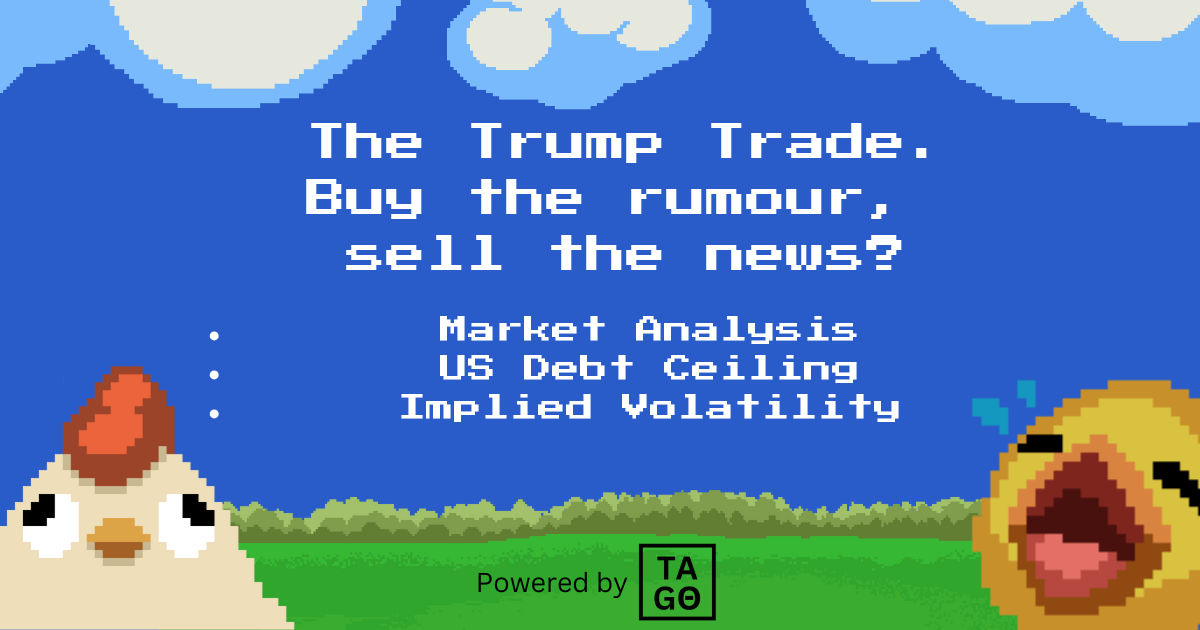 The Trump Trade. Buy the rumour, sell the news?