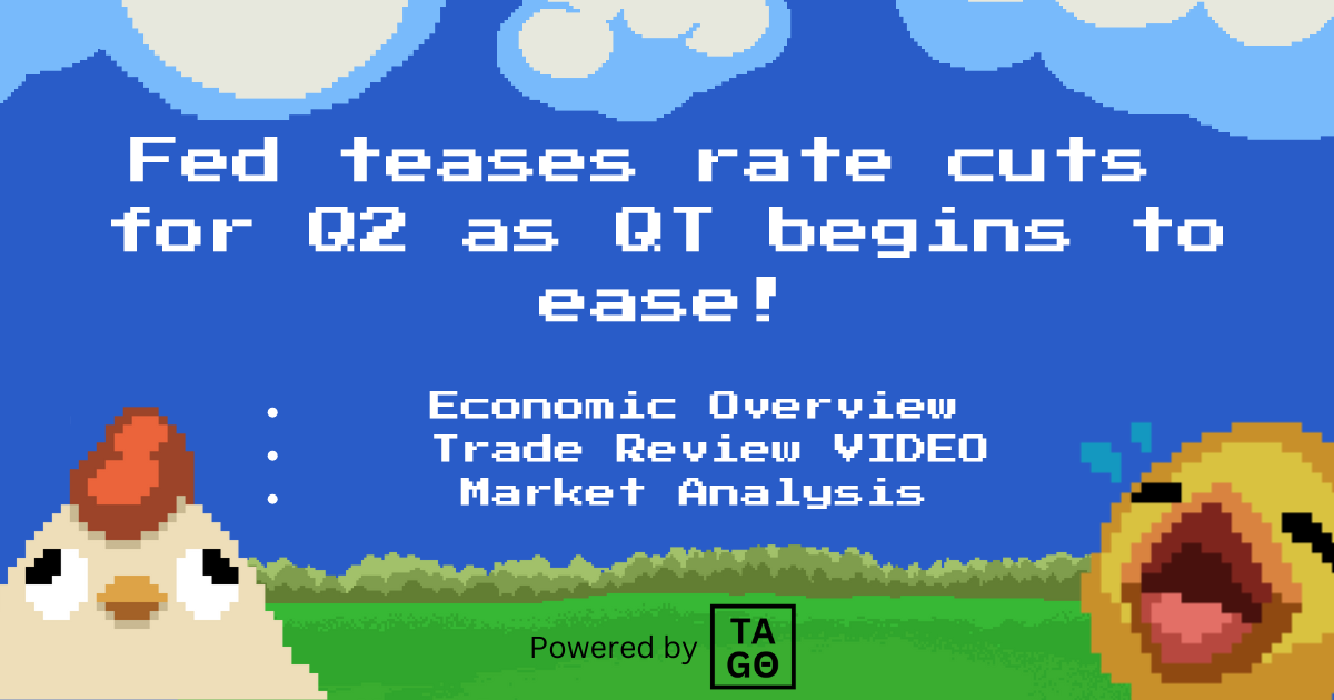 Fed teases rate cuts for Q2 as QT begins to ease!