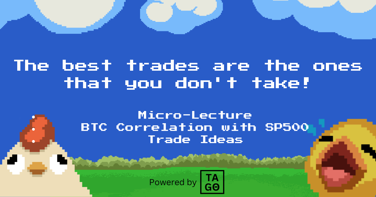 The best trades are the ones that you don't take!